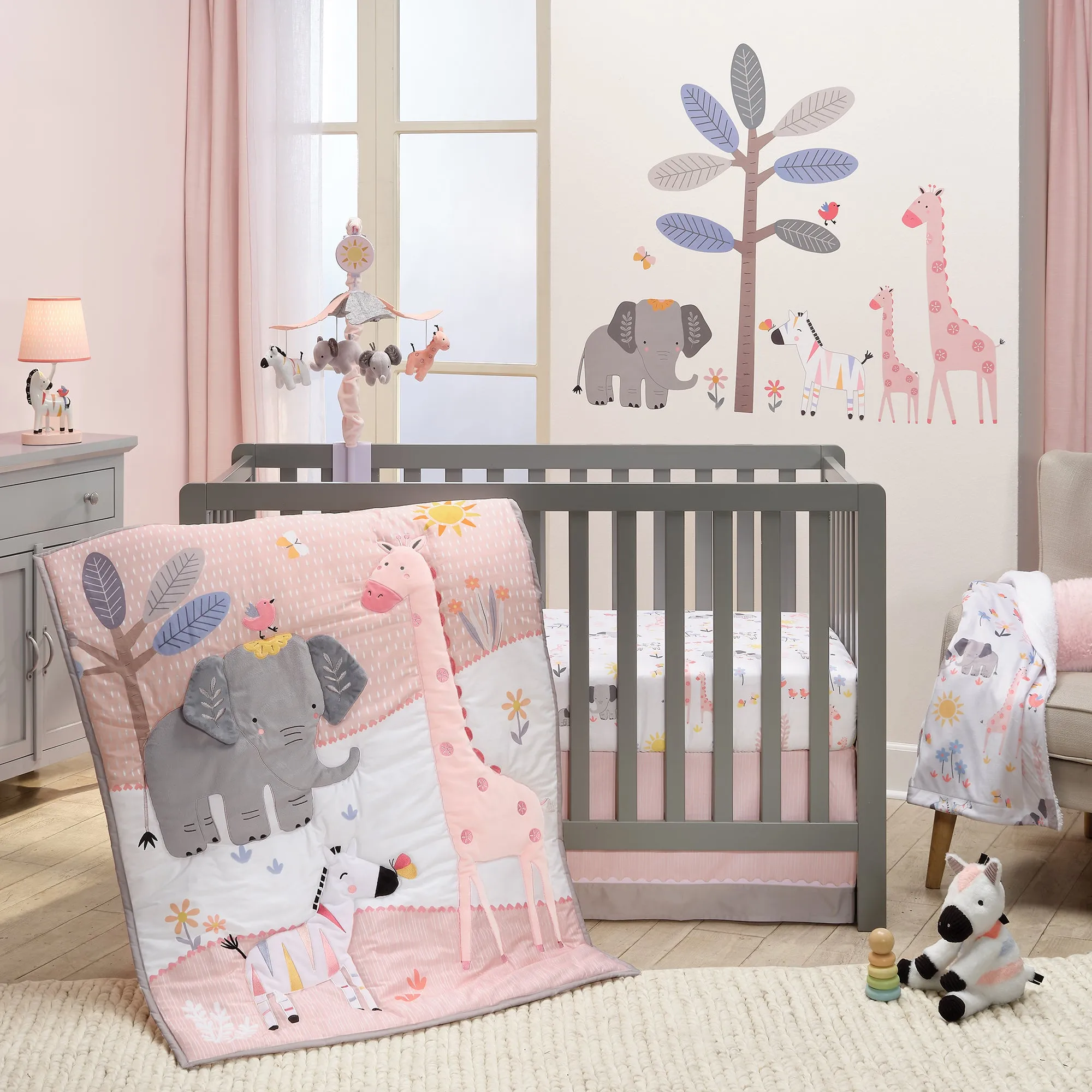 Jazzy Jungle Musical Baby Crib Mobile