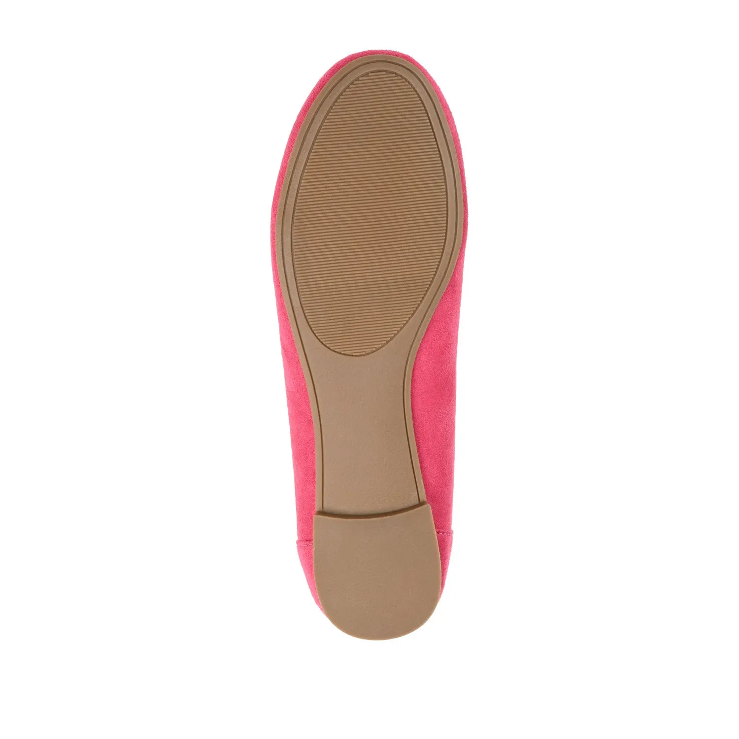 KAVN BALLET FLATS IN FAUX SUEDE