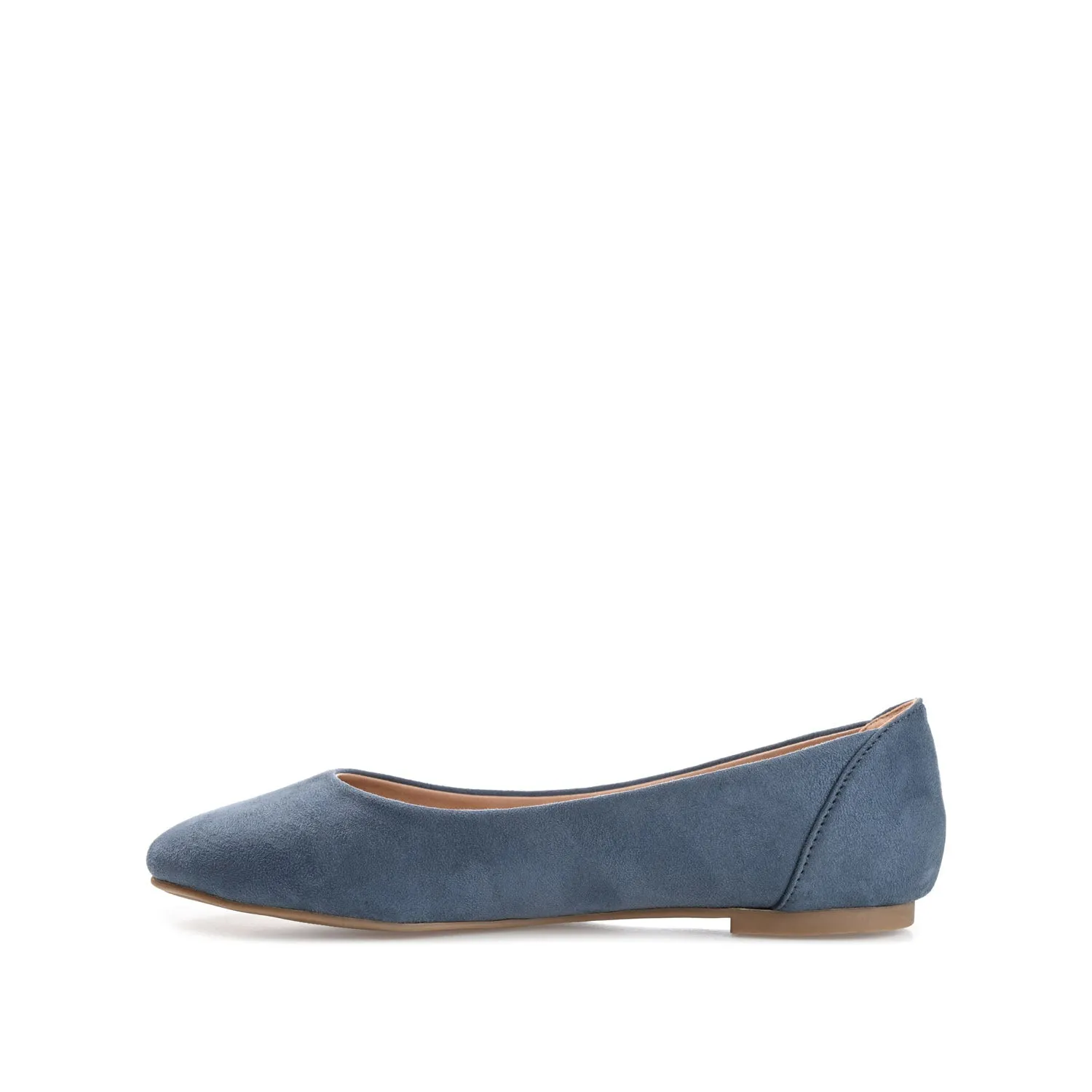 KAVN BALLET FLATS IN FAUX SUEDE