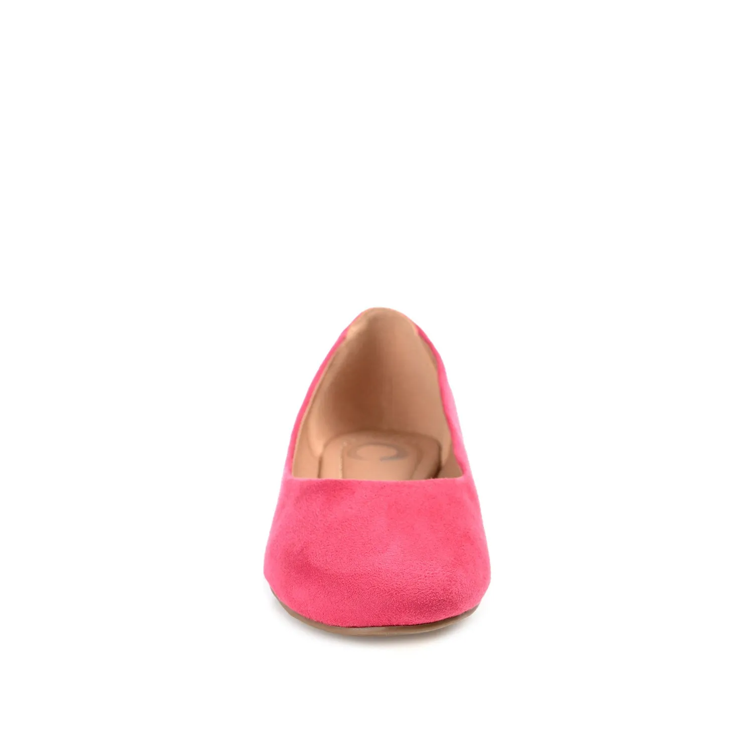 KAVN BALLET FLATS IN FAUX SUEDE