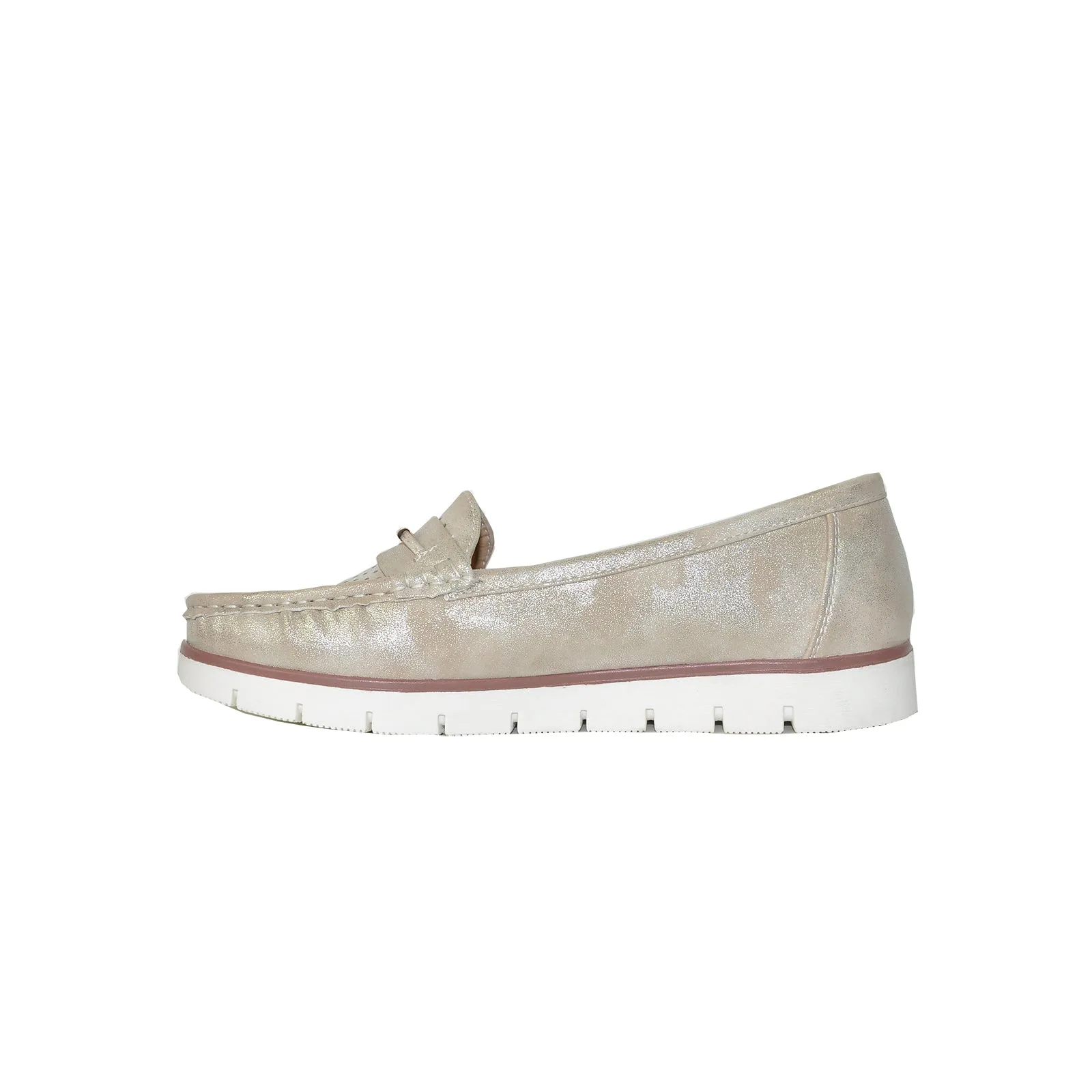 KOZI Women Casual Shoe OY8202 Comfort Shoe Gold