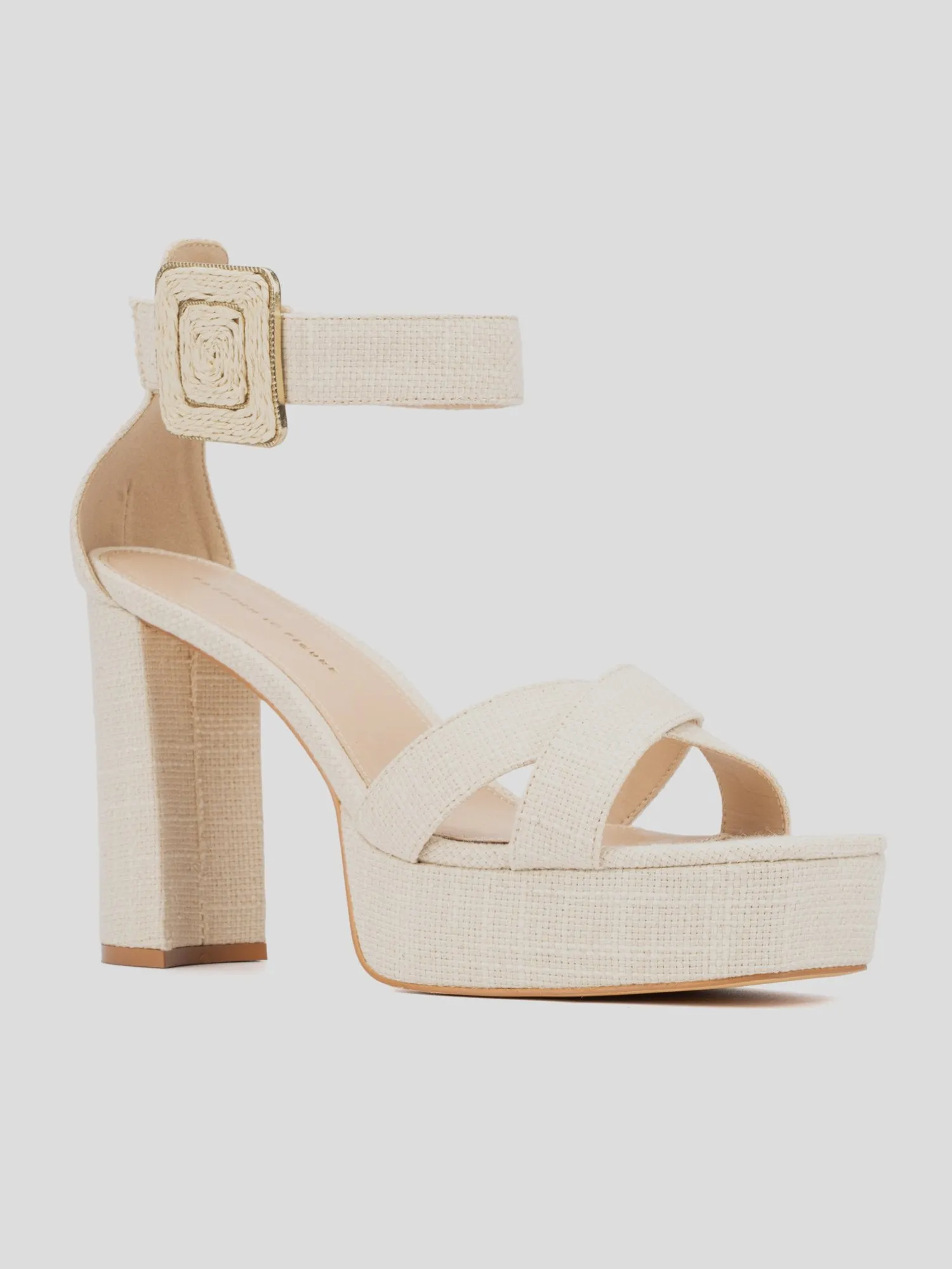 Layla Wide Width Strappy Heels