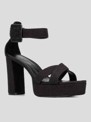 Layla Wide Width Strappy Heels