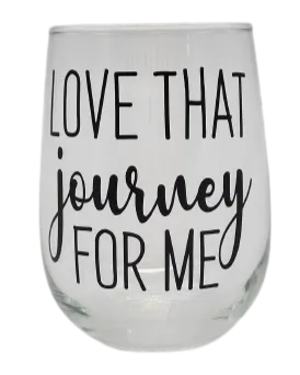 Liz's Custom Creations, Vinyl Designed Glass Drinkwear