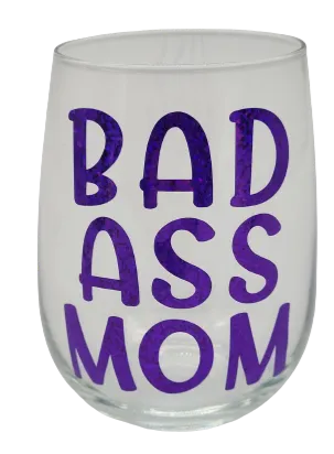 Liz's Custom Creations, Vinyl Designed Glass Drinkwear