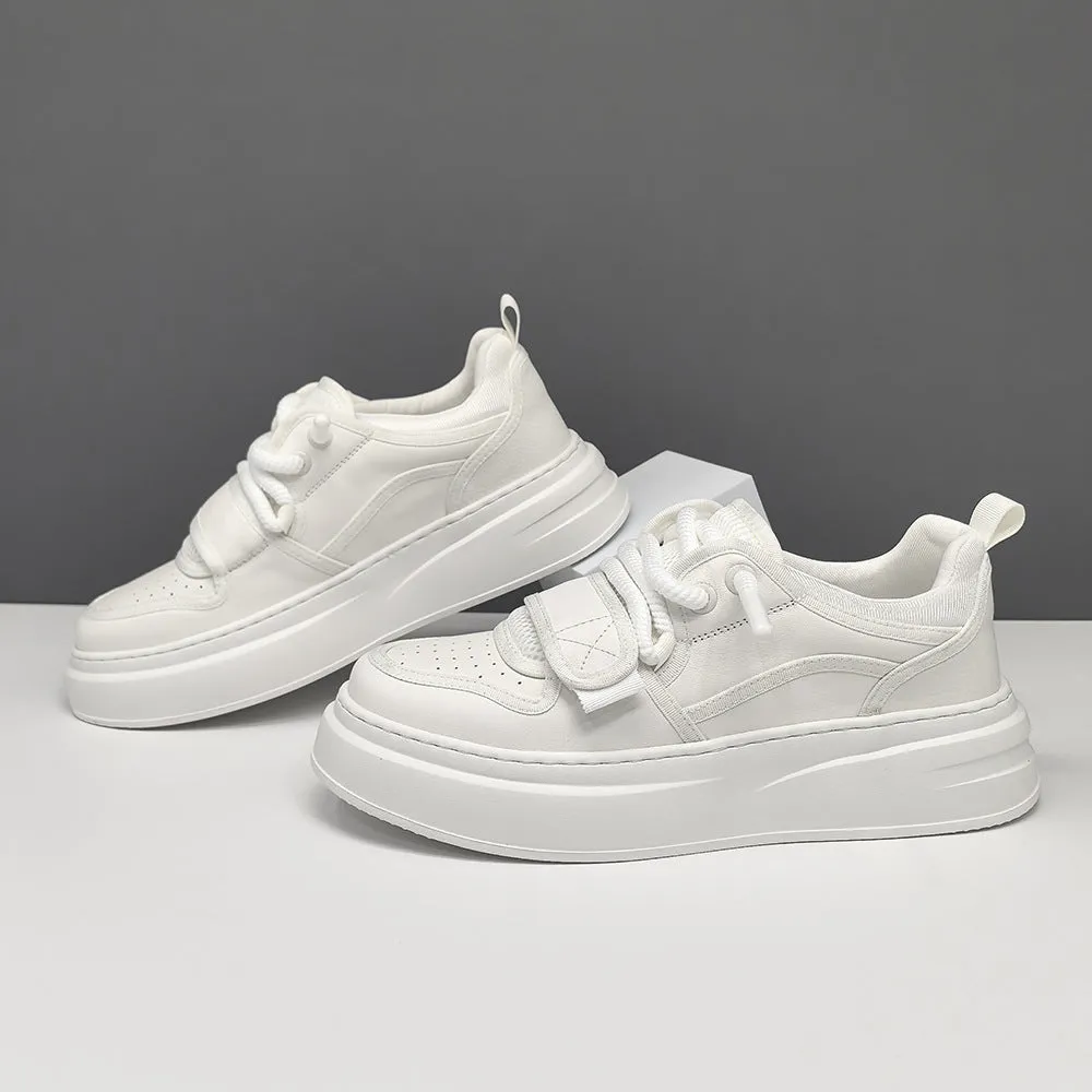 Men Fashion Breathable Velcro Tape Thick Soled Casual Shoes