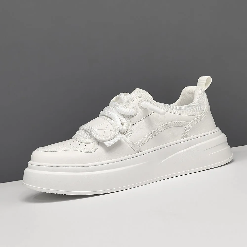 Men Fashion Breathable Velcro Tape Thick Soled Casual Shoes