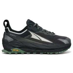 Men's Altra Olympus 5, Black/Gray, 14 D Medium