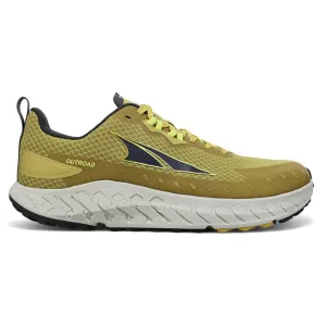 Men's Altra Outroad, Gray/Yellow, 9 D Medium