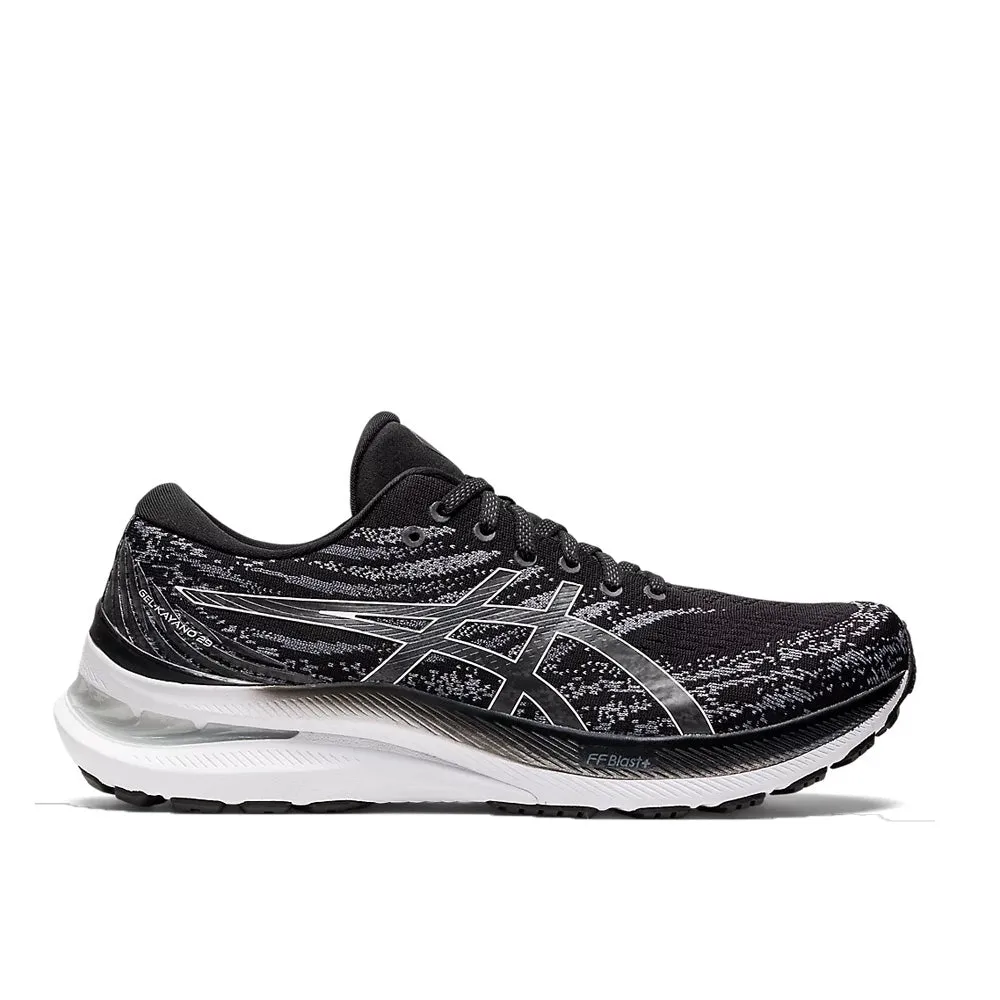 Men's Asics Gel-Kayano 29, Black/White, 12 2E Wide