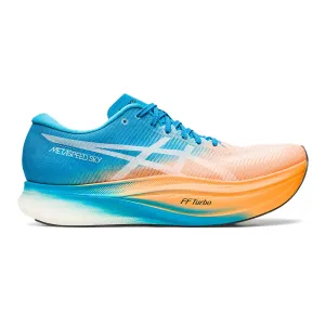 Men's Asics Metaspeed Sky , Orange Pop/Island Blue, 11.5 D Medium