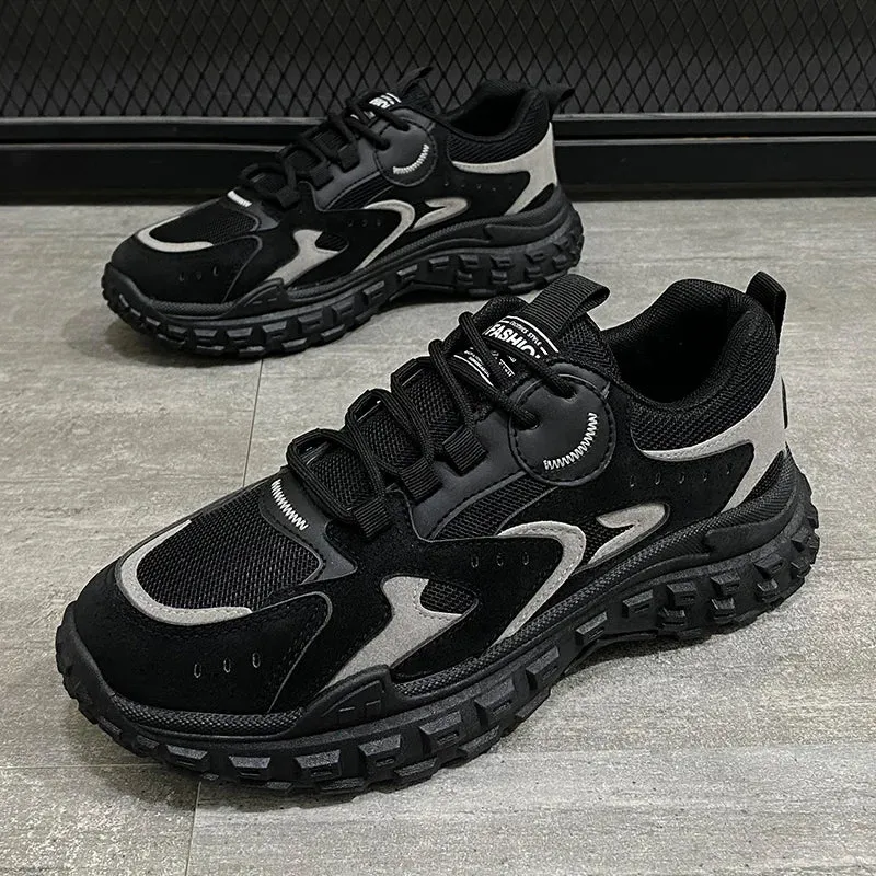 Men's Casual Shoes - Thick-Soled Breathable Sneakers - TSS371