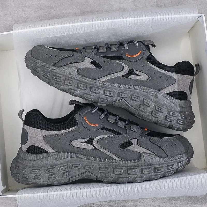 Men's Casual Shoes - Thick-Soled Breathable Sneakers - TSS371
