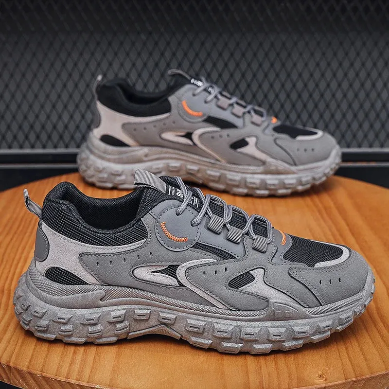 Men's Casual Shoes - Thick-Soled Breathable Sneakers - TSS371