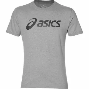 Men’s Short Sleeve T-Shirt Asics Big Logo Grey