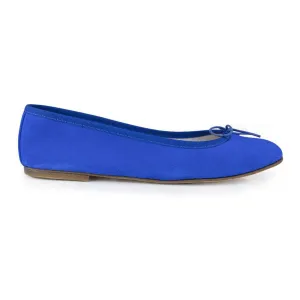 Nicole in Camoscio Bluette
