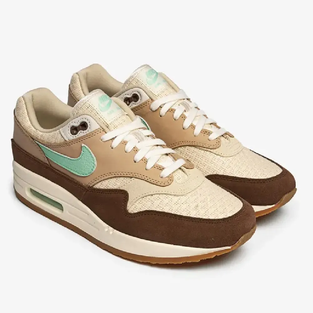 Nike Air Max 1 Crepe Hemp Sneakers, Beige