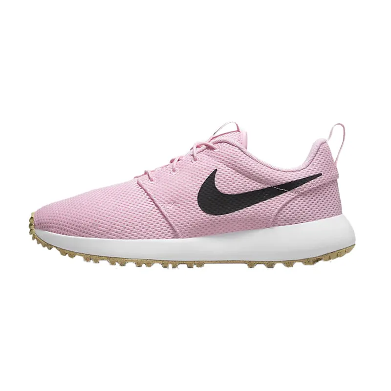 NIKE Roshe G Men's Spikeless Shoes (Pink/White)