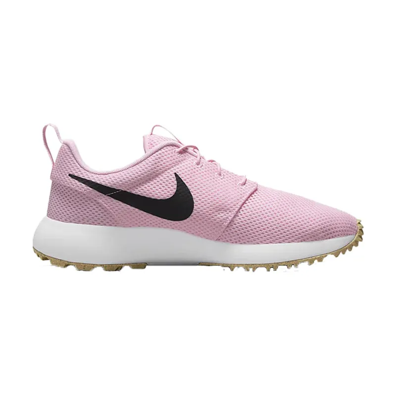 NIKE Roshe G Men's Spikeless Shoes (Pink/White)