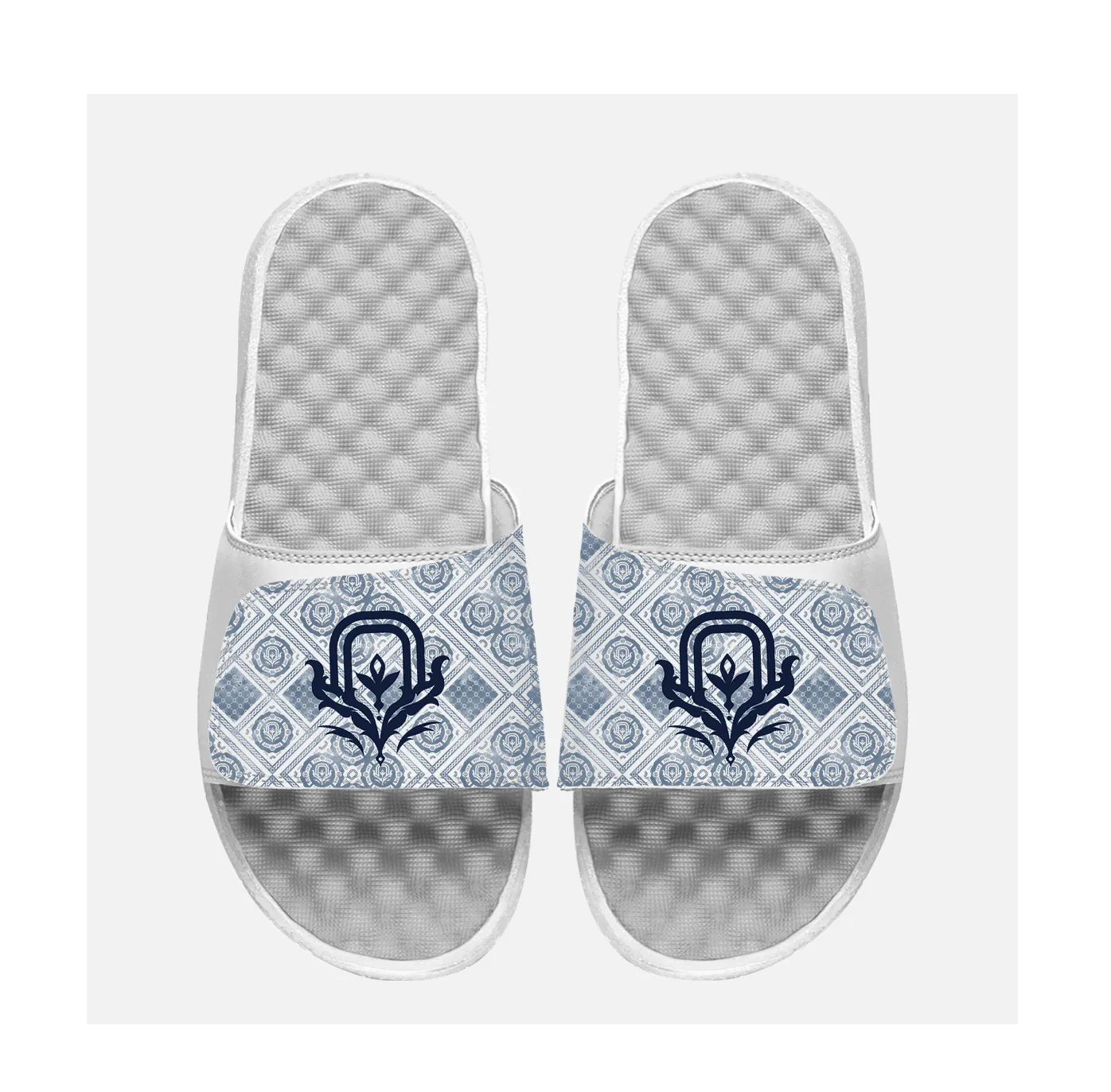 OT Elite Navy Pattern Slides