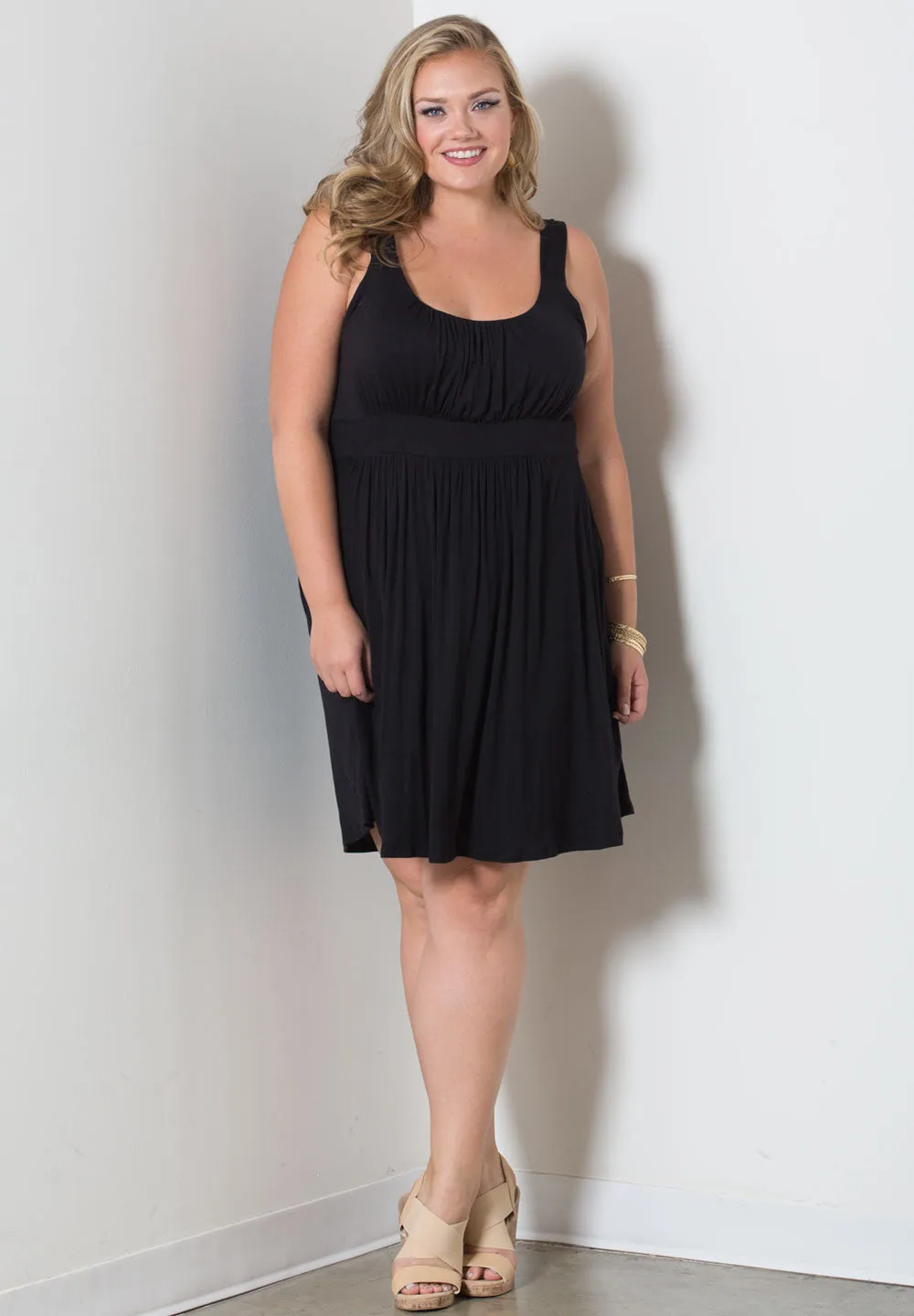 Perfect Tank Dress in Black