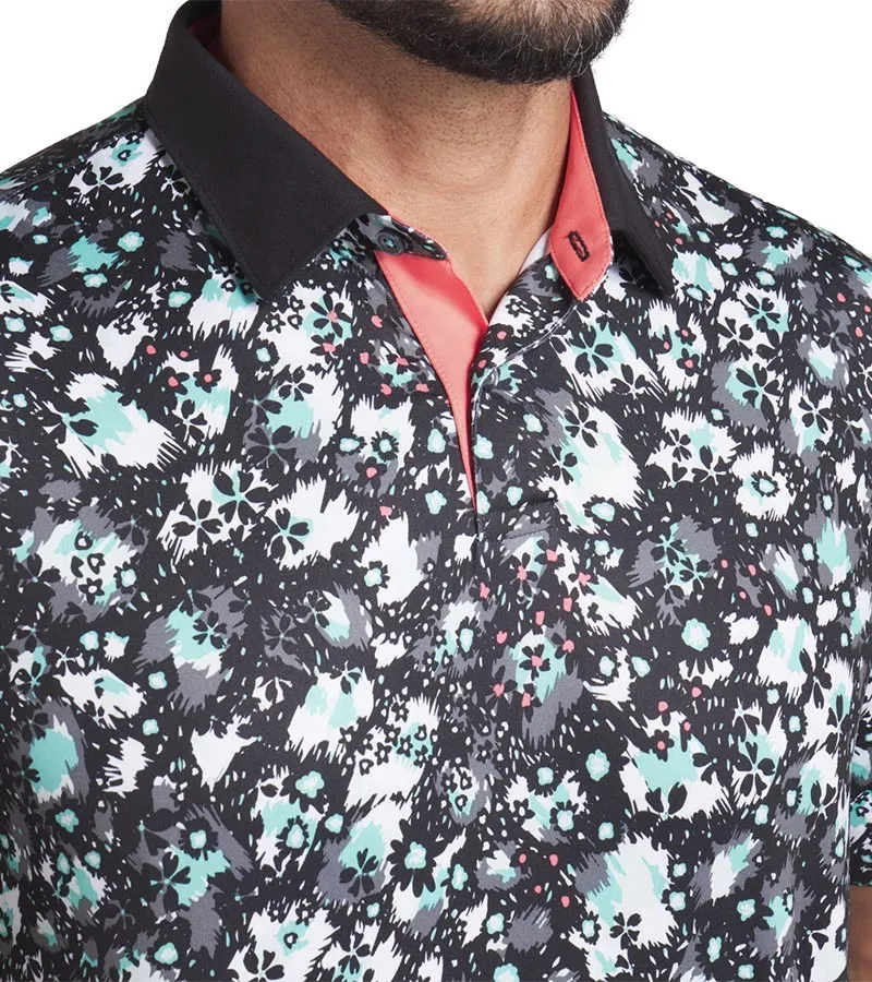 Puma CLOUDSPUN Abstract Camo Golf Polo Shirt