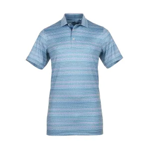 Puma Golf Fair Isle Micro Print Polo Shirt