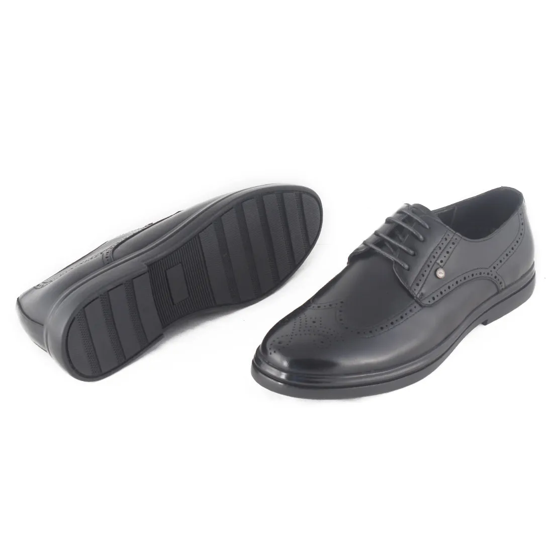 "MEN'S  Casual Shoes / action leather/ black" -8283