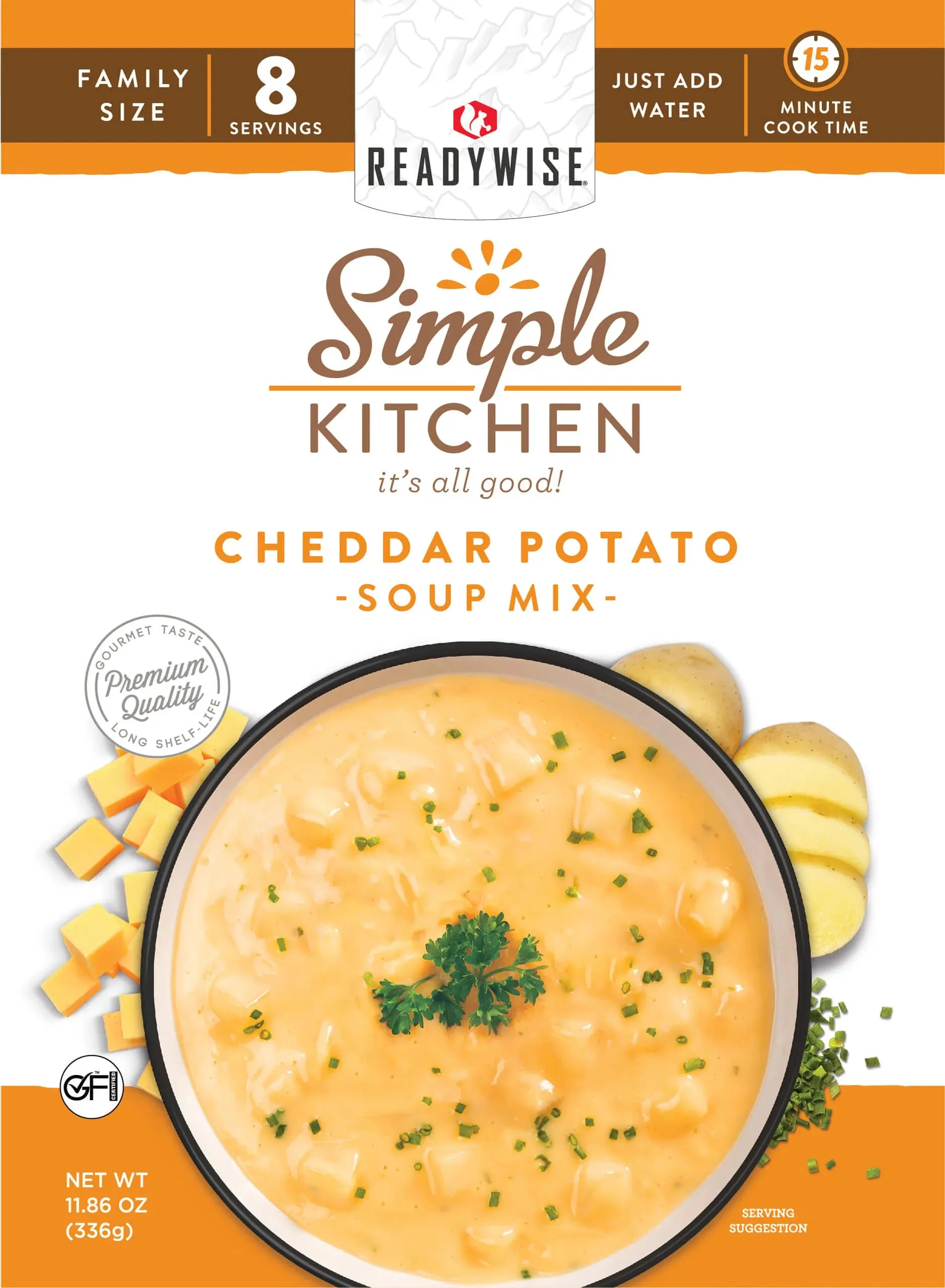 ReadyWise - Cheddar Potato Soup - 6 Pack