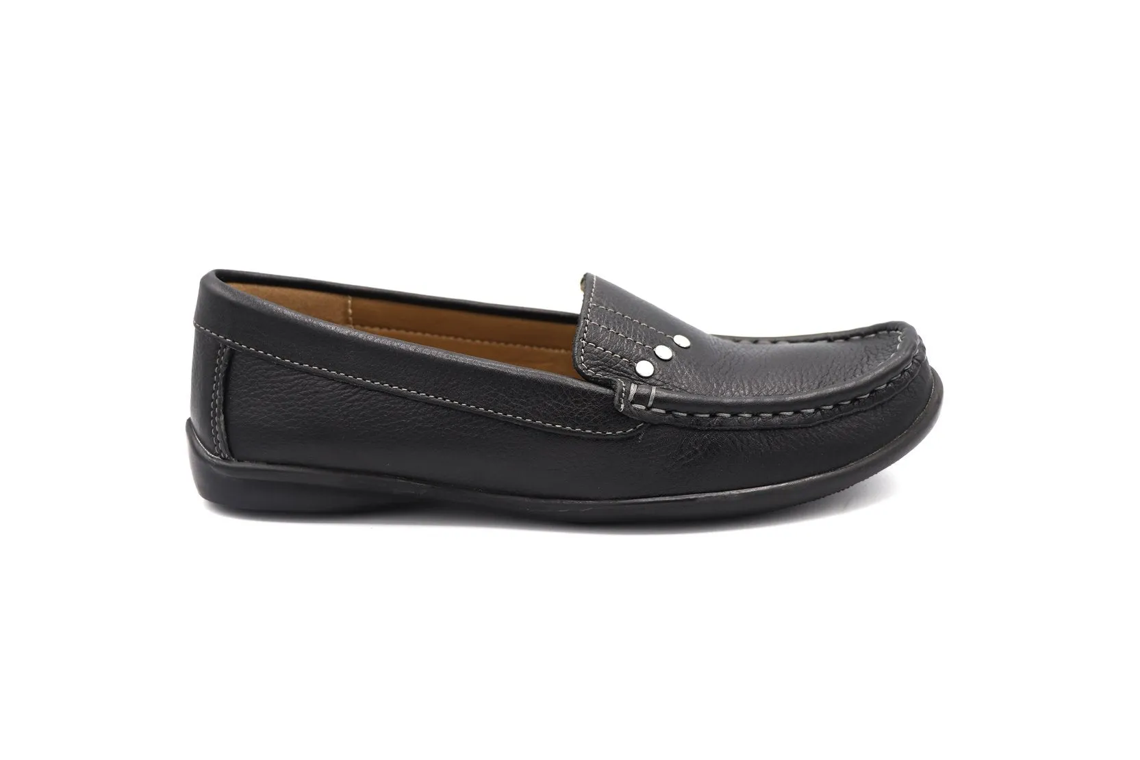 SHOE MOC 621002 BLACK