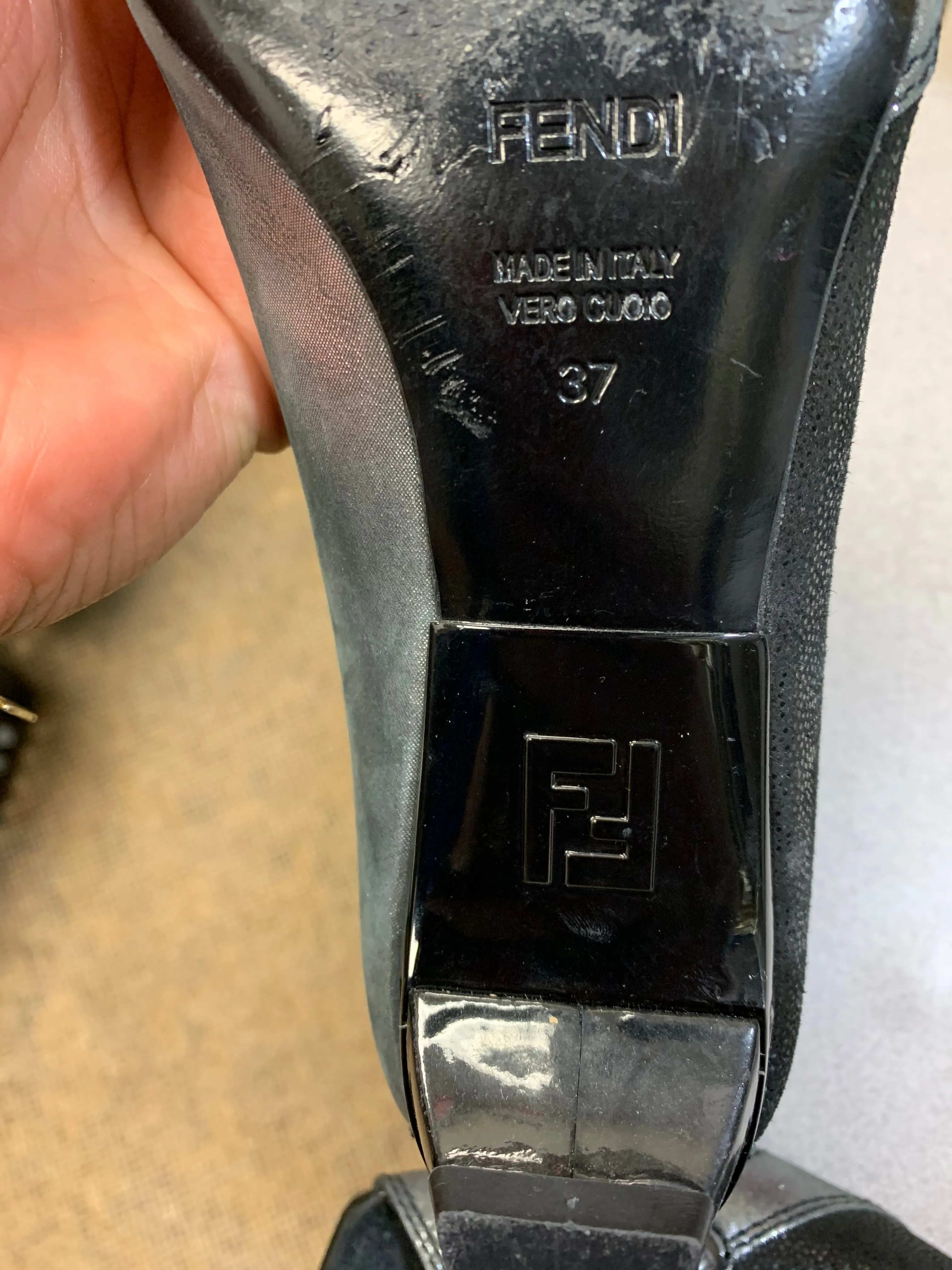 Shoes Flats Ballet By Fendi  Size: 7