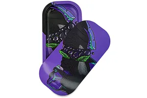 Slim 3D Holographic Metal Rolling Tray w/ Magnetic Lid (SL29)