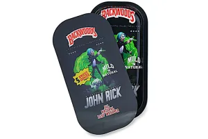 Slim 3D Holographic Metal Rolling Tray w/ Magnetic Lid (SL3)