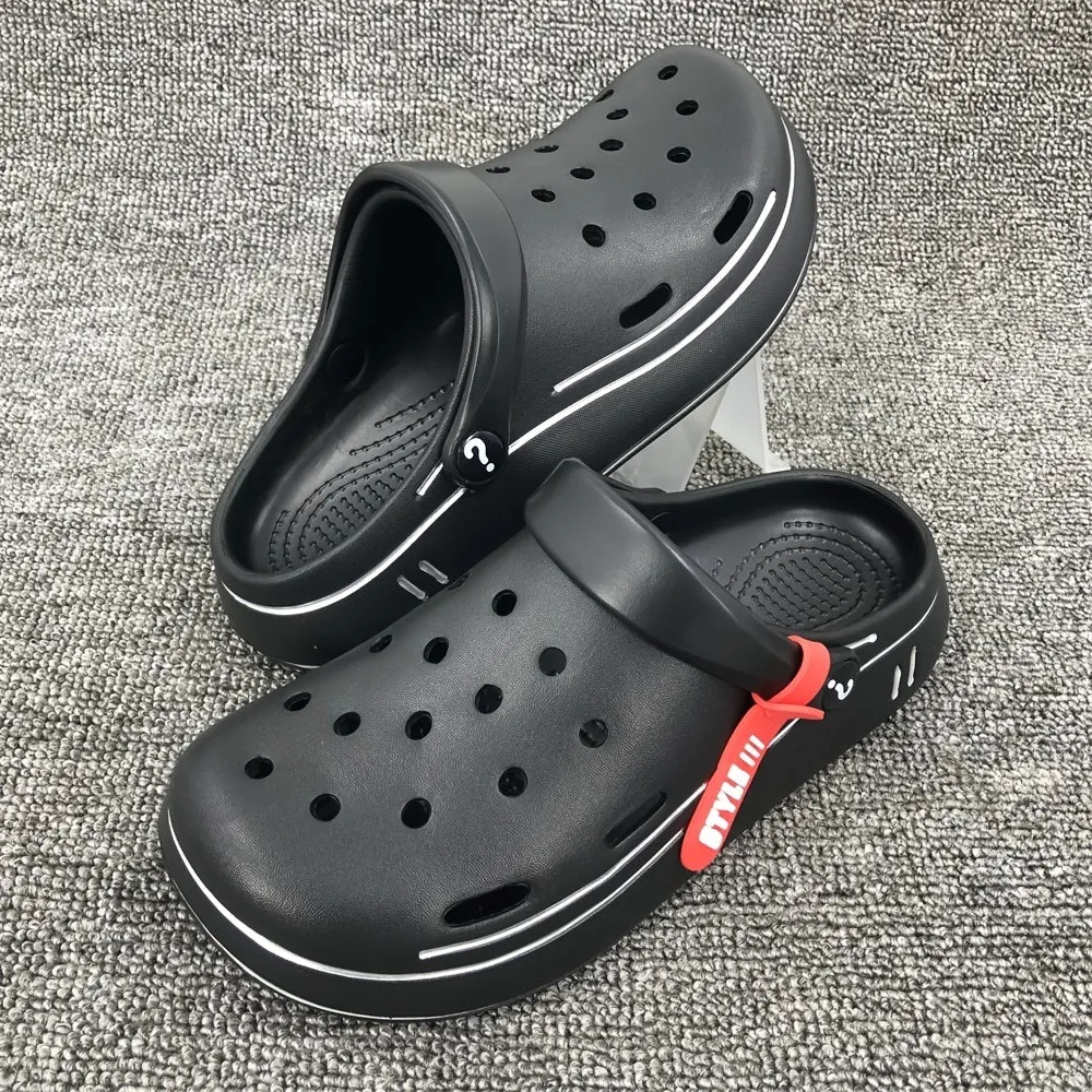 Soft Sole Anti Slip Sandals; Quick Dry Back Strap Slides Slippers