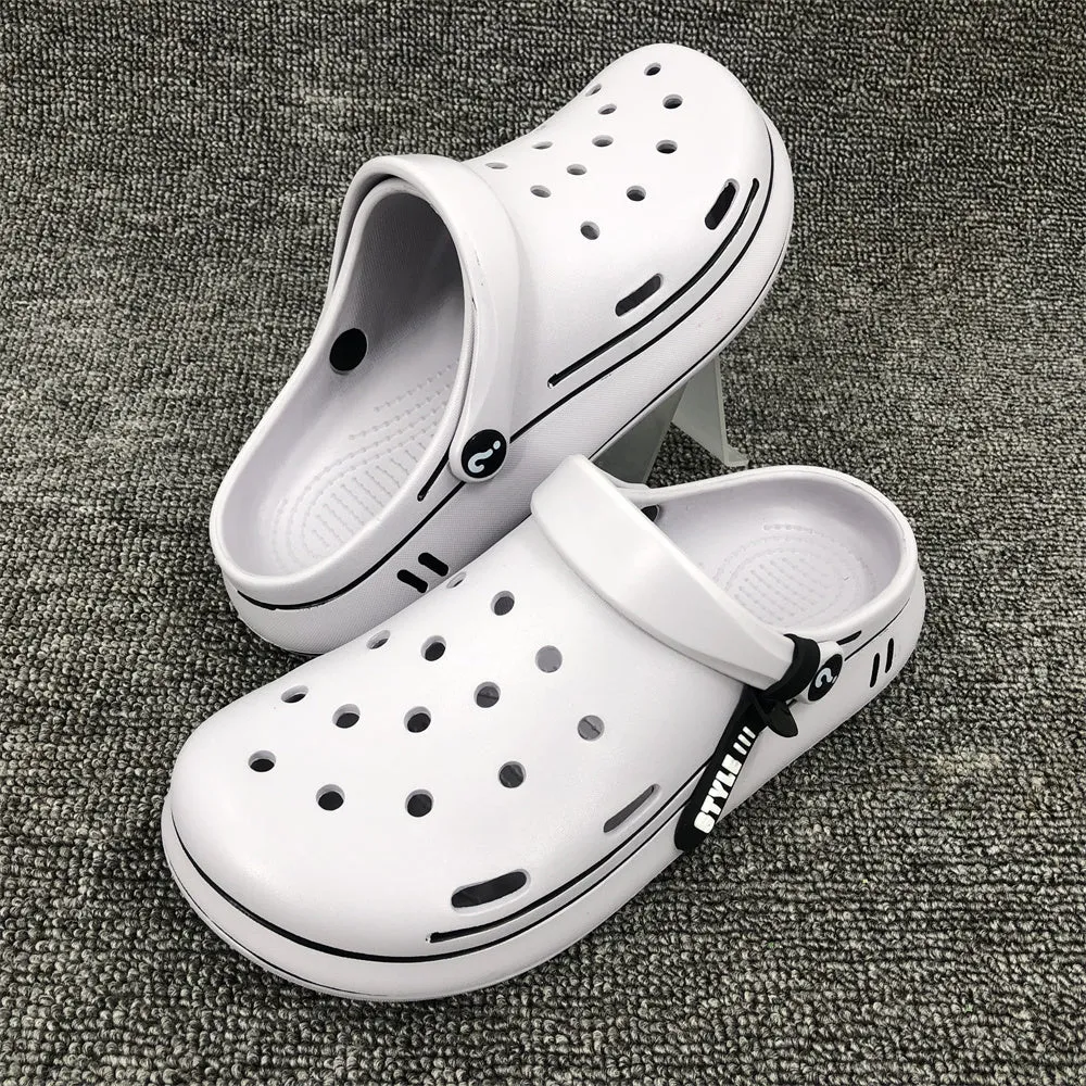 Soft Sole Anti Slip Sandals; Quick Dry Back Strap Slides Slippers