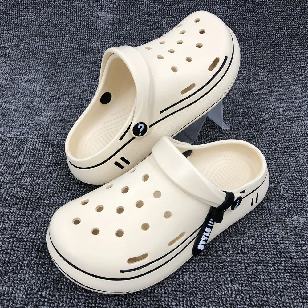 Soft Sole Anti Slip Sandals; Quick Dry Back Strap Slides Slippers