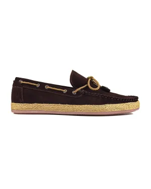 T-Hadrian Brown Genuine Suede Leather Men's Loafer Shoe