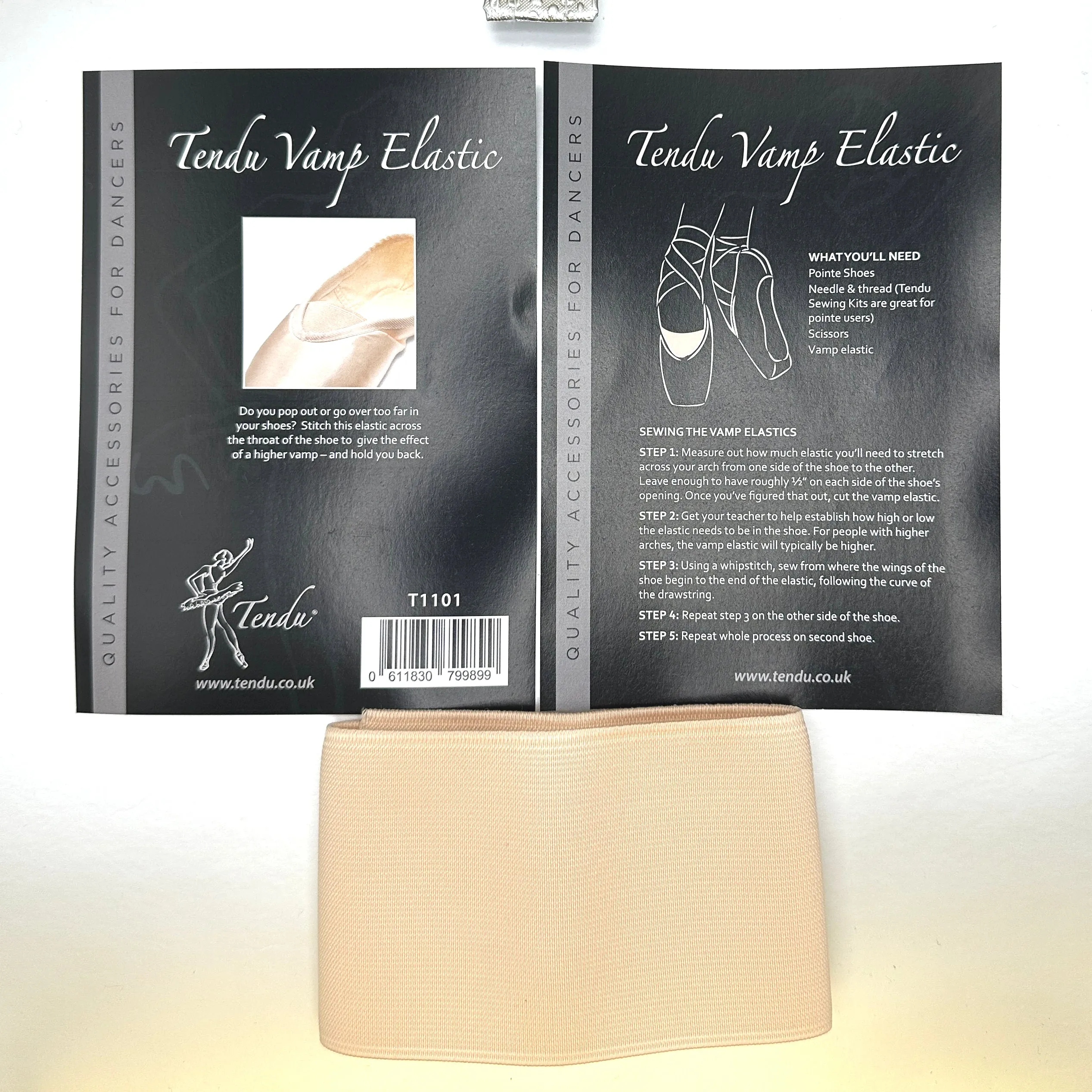 Tendu Vamp Elastic