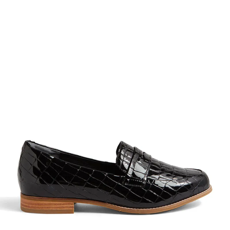 TOWSON XF - BLACK PATENT CROC
