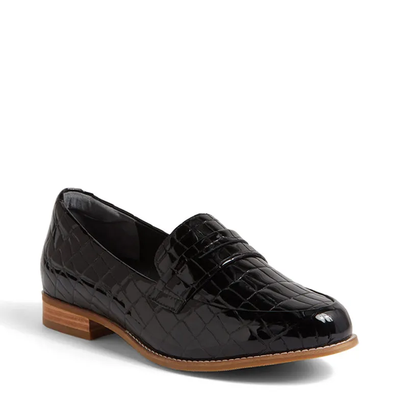 TOWSON XF - BLACK PATENT CROC
