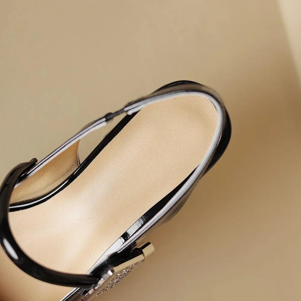 TSS59 Leather Chunky Sandal - Women's Casual Shoes