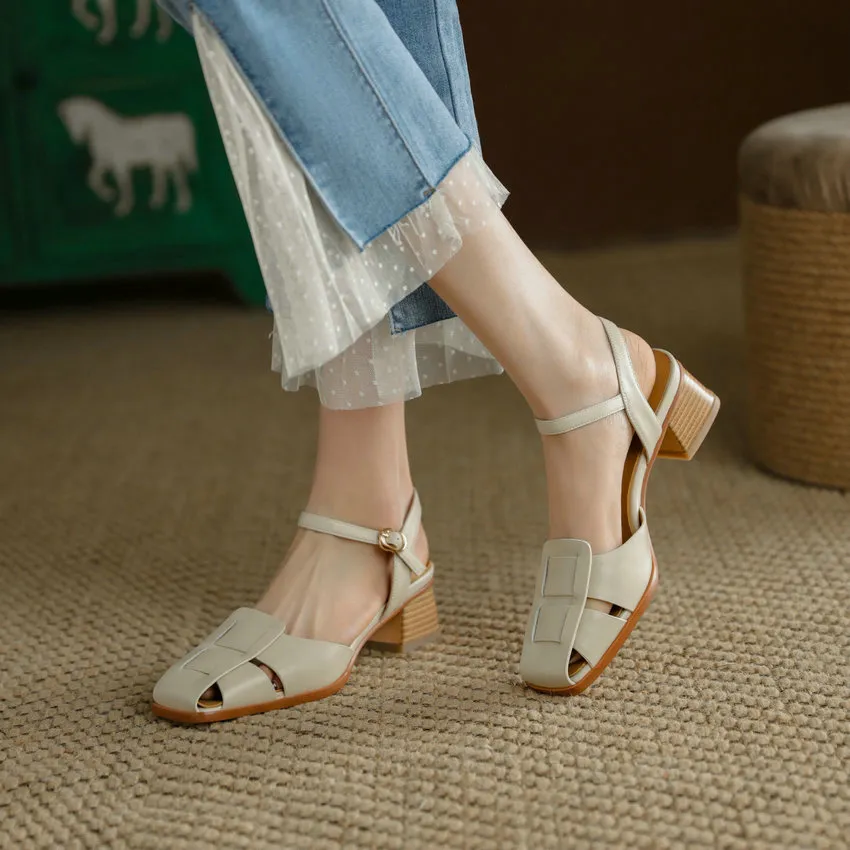 USS Shoes Bilma Women's Genuine Leather Casual Sandal