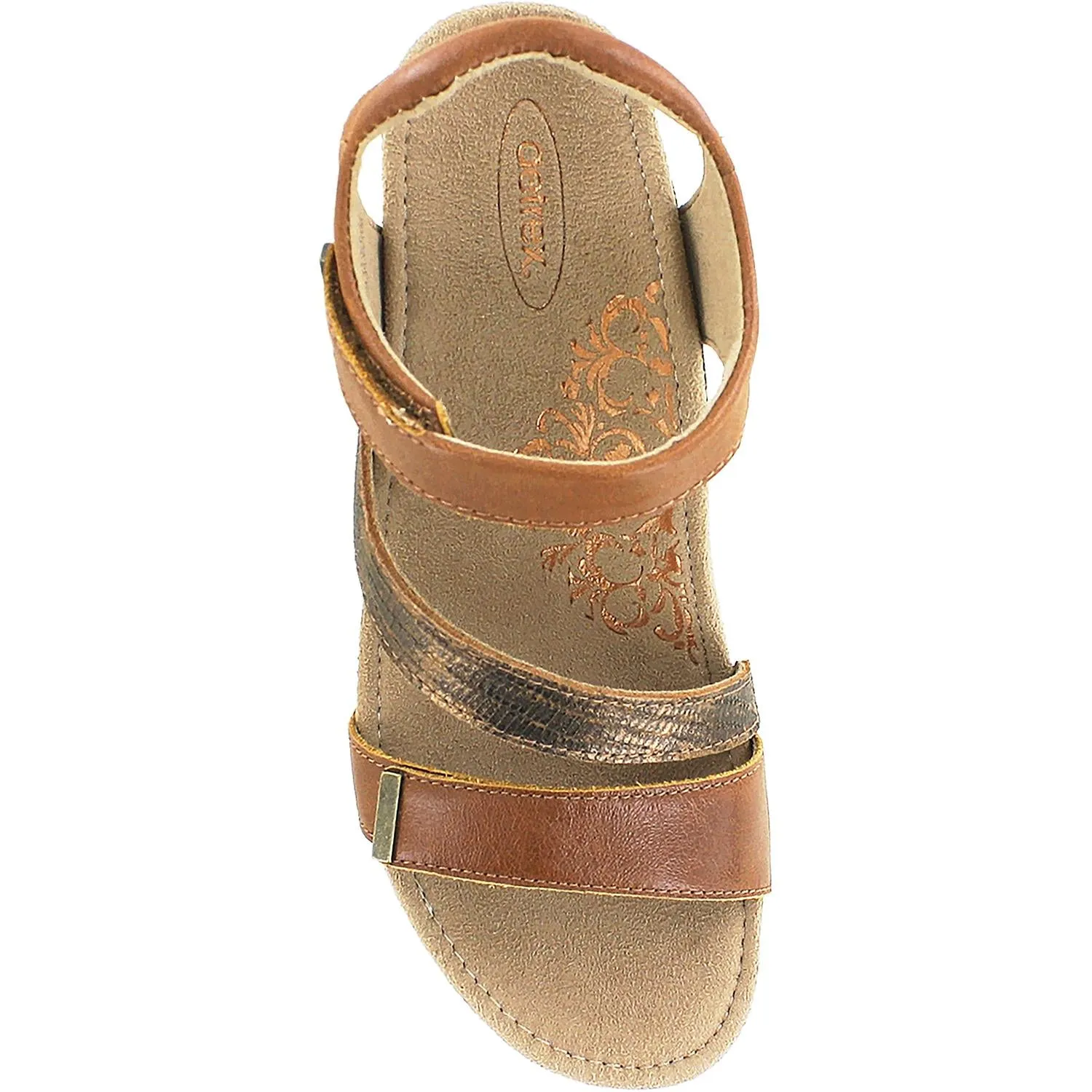 Women's Aetrex Brynn Cognac Leather