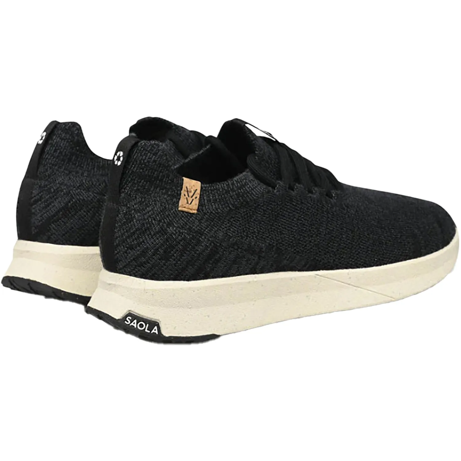 Women's Saola Tsavo 2.0 Wool Black/Steel Grey Fabrics