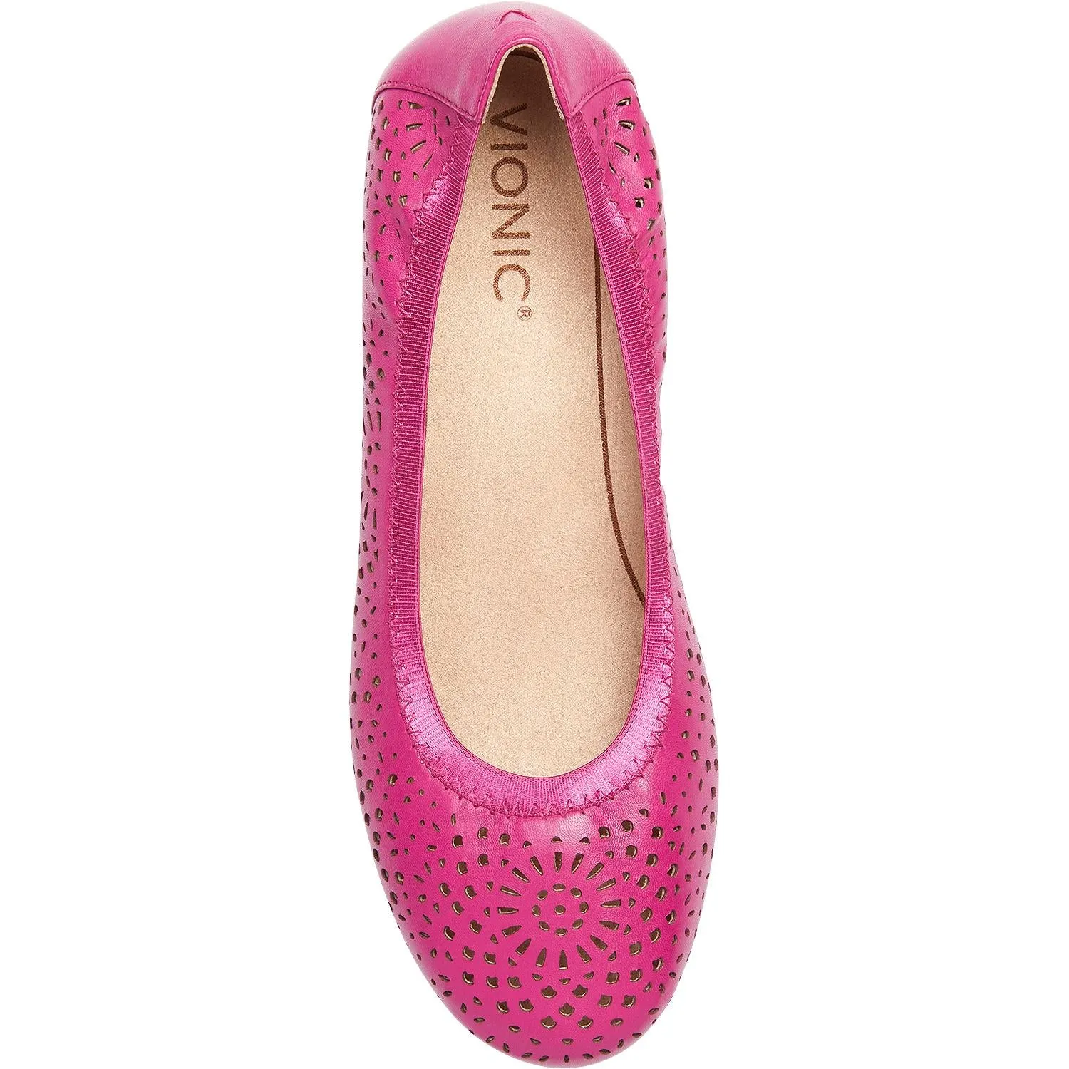 Women's Vionic Robyn Magenta Leather