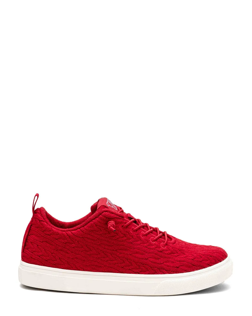 WoollooMooloo Cooma Red Merino Wool Casual