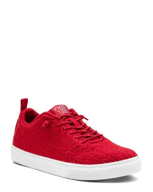 WoollooMooloo Cooma Red Merino Wool Casual