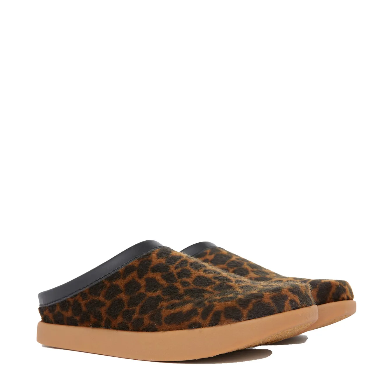 Yogi Floyd Animal Print Mule Leopard